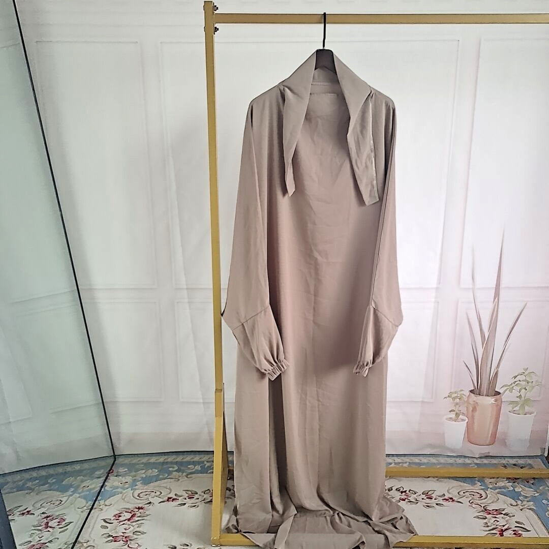 Women&amp;amp;amp;amp;#039;s Dress Abaya Europe And America Dubai Turkey One-piece Prayer Dress P102