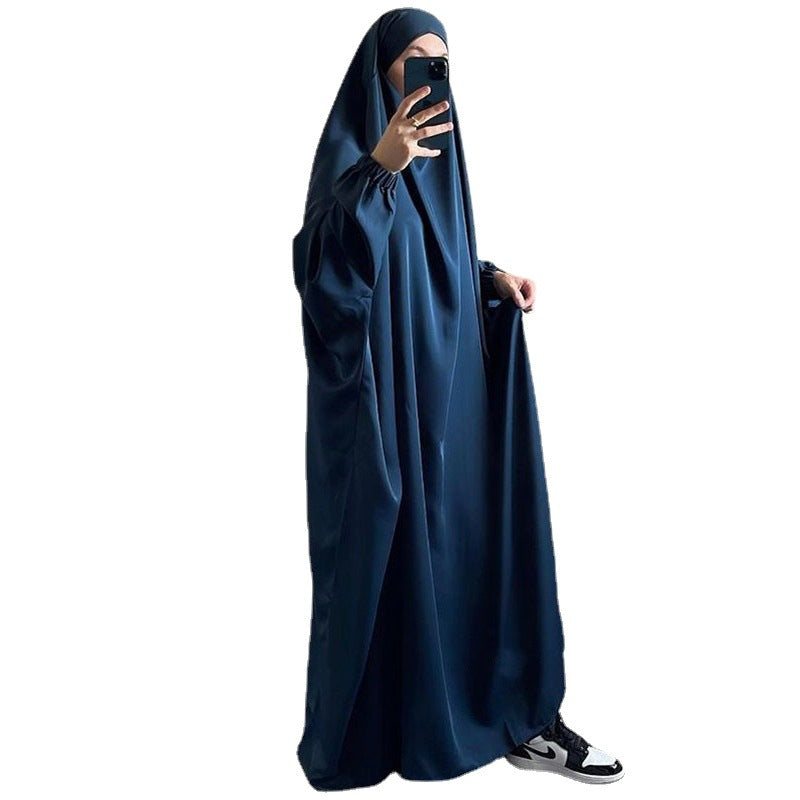 Women&amp;amp;amp;amp;#039;s Dress Abaya Europe And America Dubai Turkey One-piece Prayer Dress P102