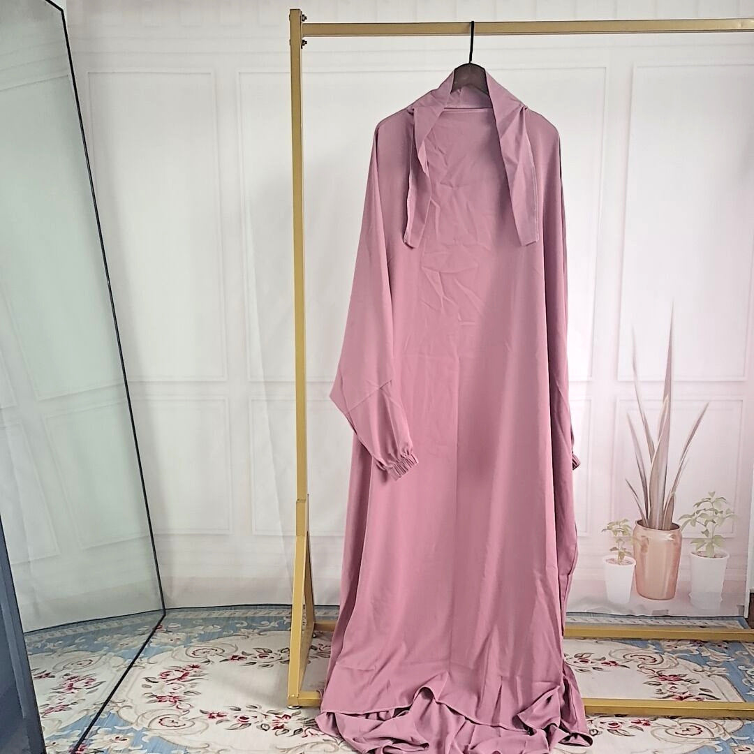 Women&amp;amp;amp;amp;#039;s Dress Abaya Europe And America Dubai Turkey One-piece Prayer Dress P102