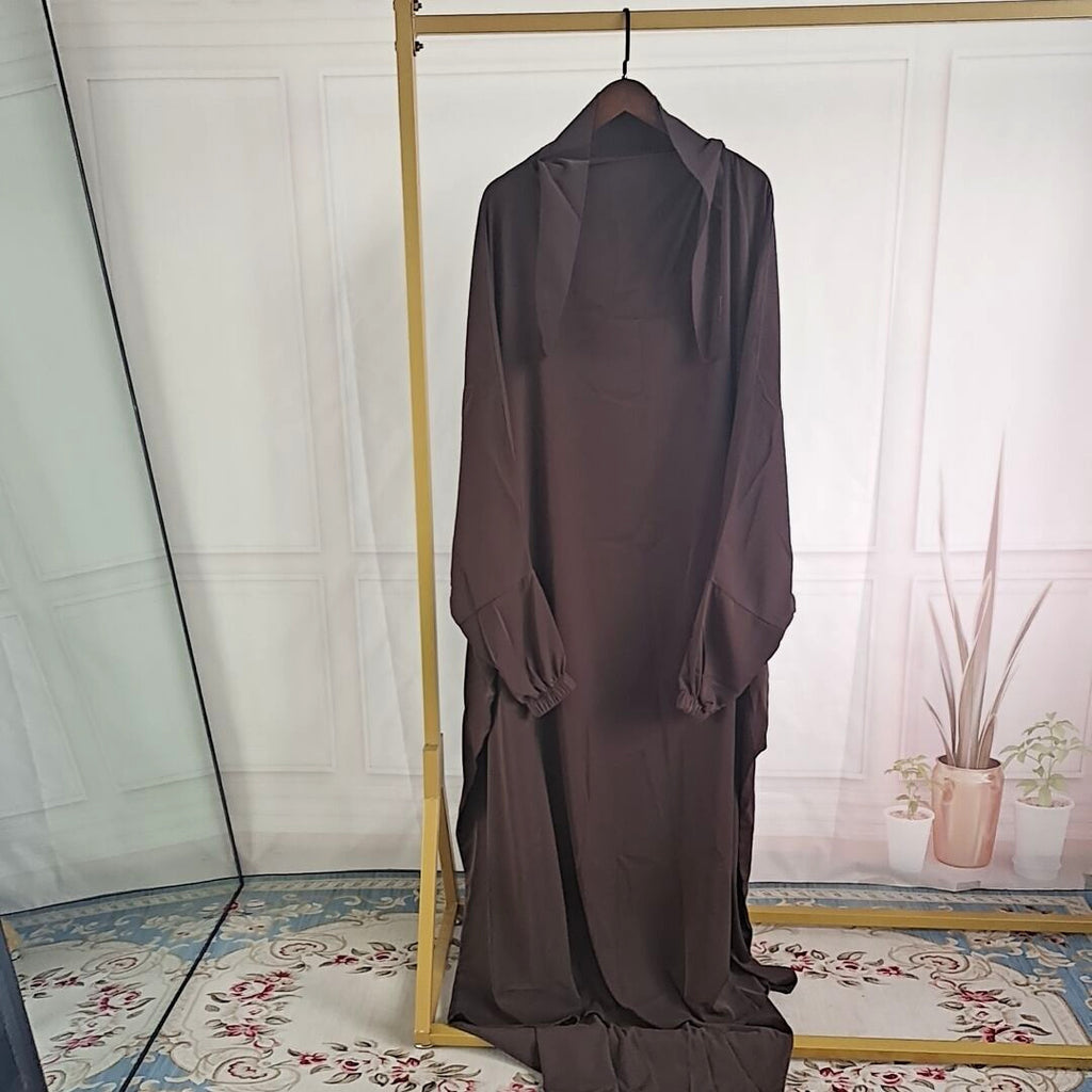 Women&amp;amp;amp;amp;#039;s Dress Abaya Europe And America Dubai Turkey One-piece Prayer Dress P102
